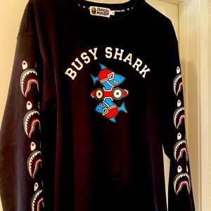 Busy shark babe shirt